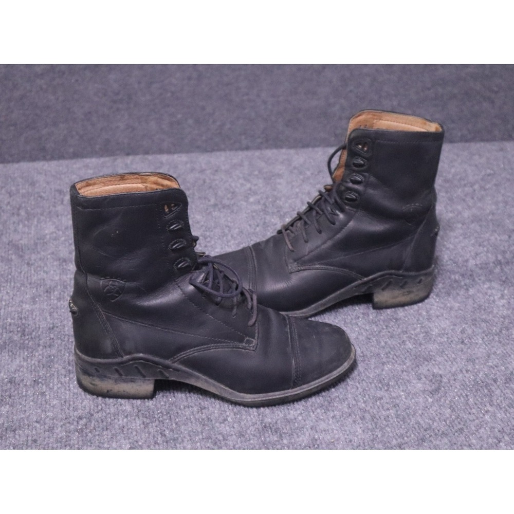 Ariat Hexcel Pro Men's Black Lace-Up Riding Boots‎ Size 7B Western Cowboy Riding
